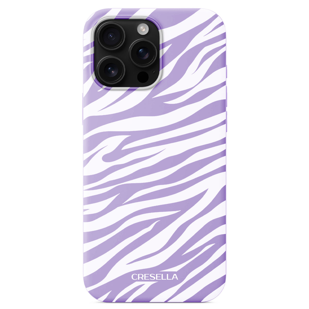 FUNDA MÓVIL - ZEBRA LILA
