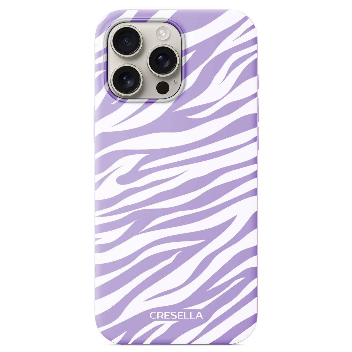FUNDA MÓVIL - ZEBRA LILA