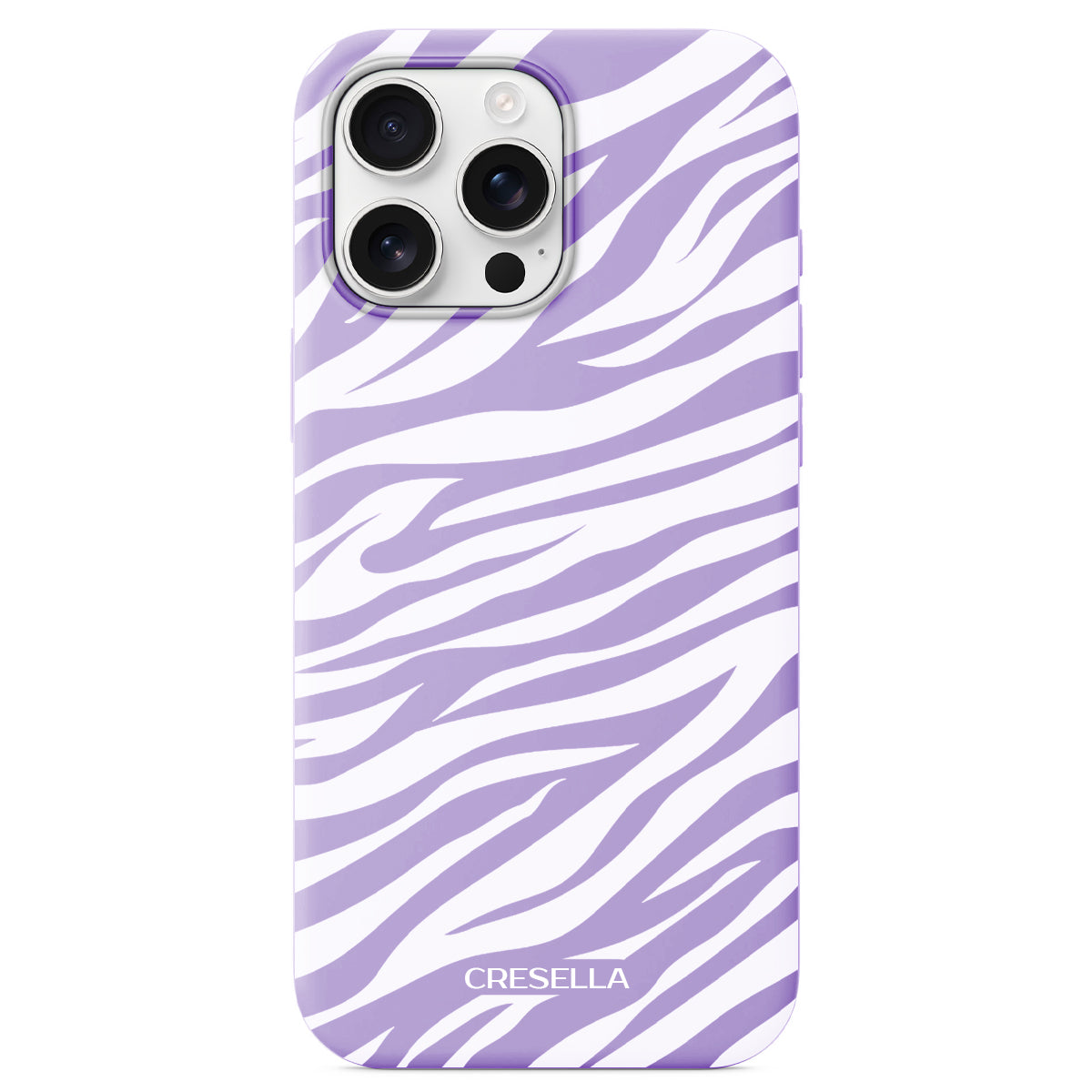 FUNDA MÓVIL - ZEBRA LILA